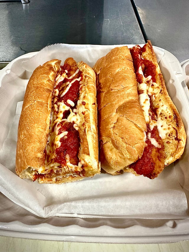 Chicken Parmesan Sub.