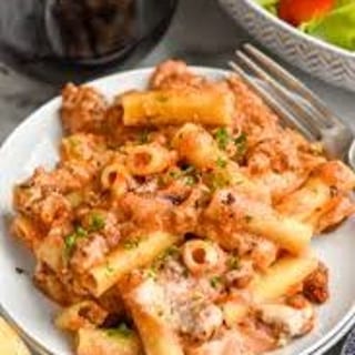 Baked Ziti with Meatballs