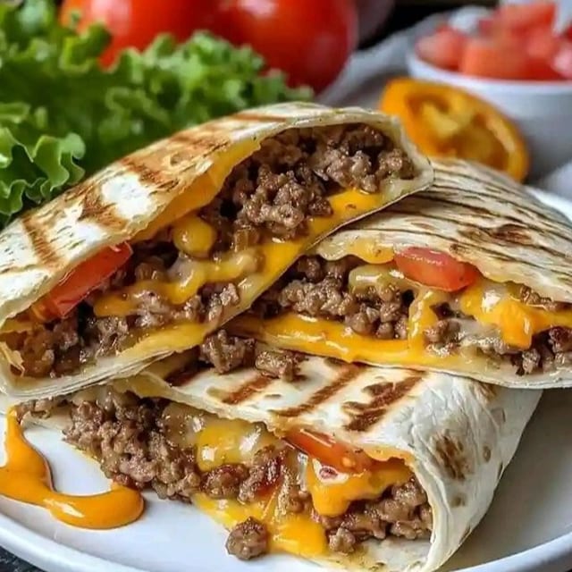 Burger Wrap.
