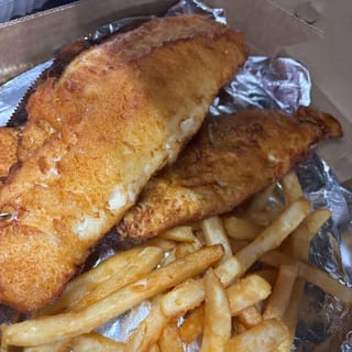 Deep Fried Haddock Dinner