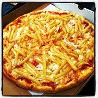 French Fries & Ranch Pizza