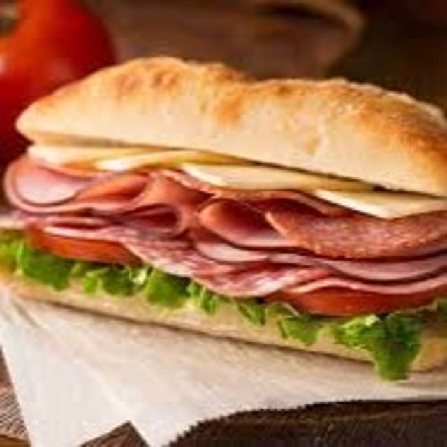 Classic Cold Cut Sub.